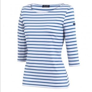 Saint James Nautical Striped Sport Top